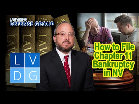 How to File Chapter 11 Bankruptcy in Nevada