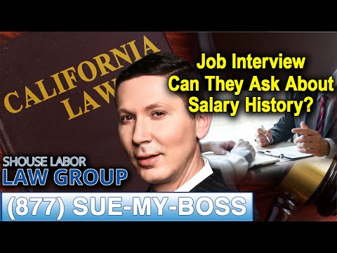 Job interview: Can they ask about my salary history?