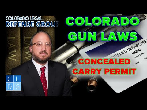 How do I apply for a concealed weapons permit in Colorado?