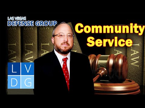 Can I do community service instead of jail in Nevada criminal cases?