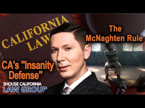 How to plead "not guilty by reason of insanity" in California