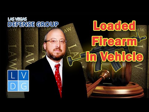 Loaded firearm in my vehicle – Is it legal in Nevada? NRS 503.165