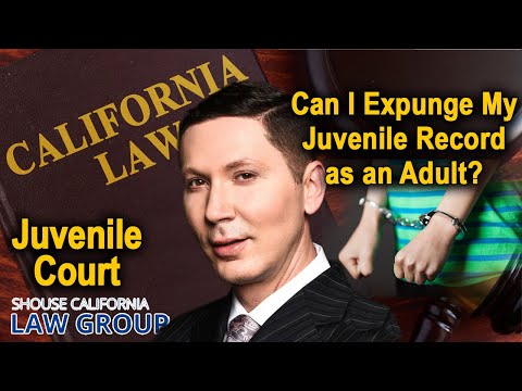 Can I expunge my juvenile record as an adult?