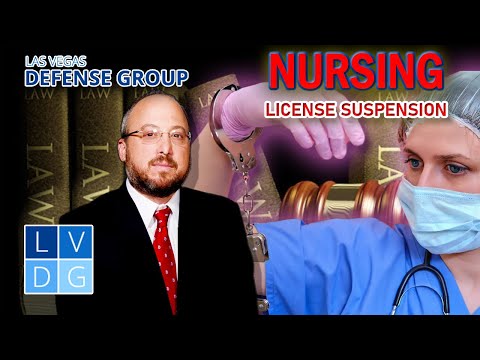 Can a criminal case cost me my nursing license in Nevada?