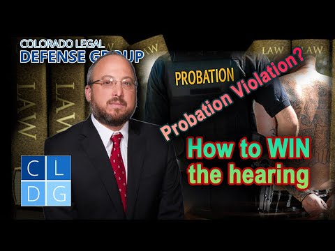 How do I win a probation violation hearing in Colorado?