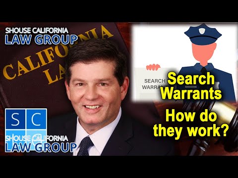 How do &quot;Search Warrants&quot; work in California?