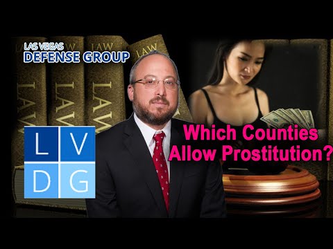 Which Nevada counties allow prostitution?