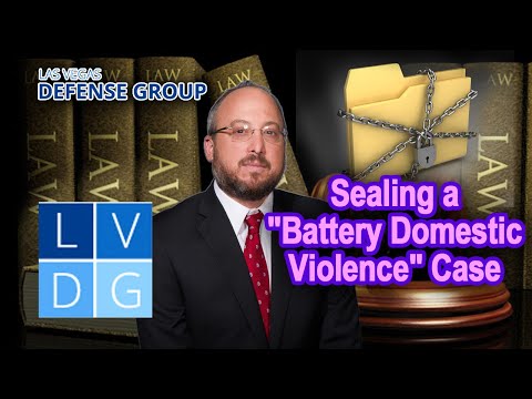Sealing a &quot;battery domestic violence&quot; case in Nevada