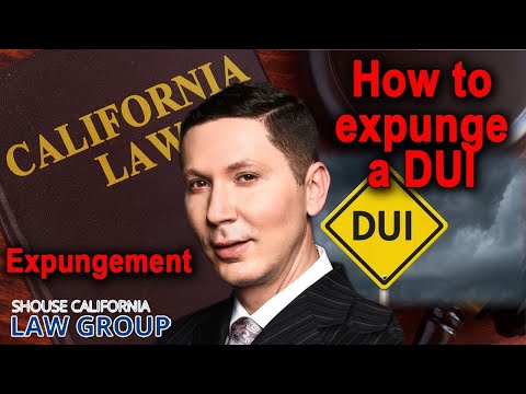 Can I &quot;expunge&quot; a DUI from my record?