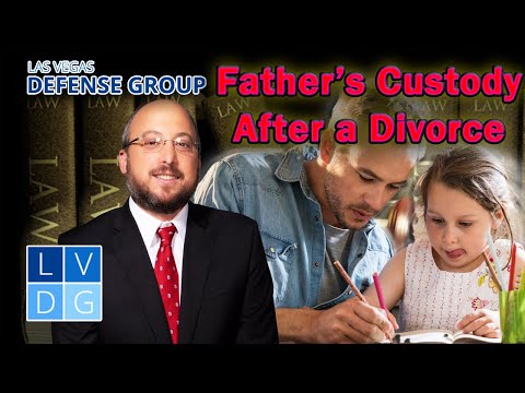 Can a father get child custody in Nevada?