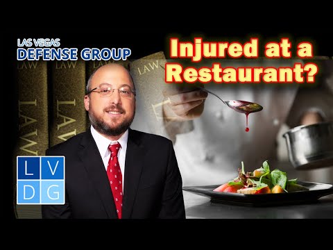 Injured in a Las Vegas restaurant? Who can you sue?