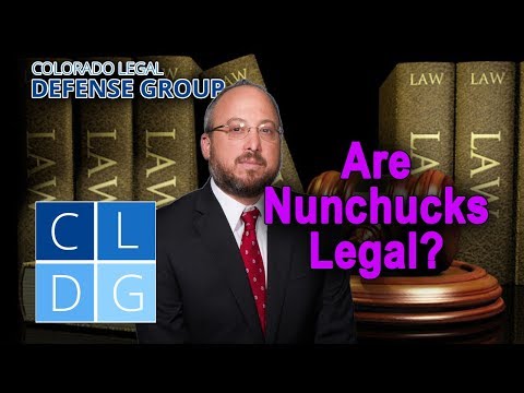Are nunchucks legal in Colorado? [2022 UPDATES IN DESCRIPTION]