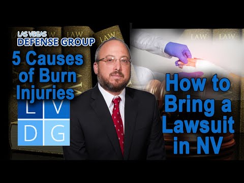 5 common causes of burn injuries in Nevada – and how to bring a lawsuit