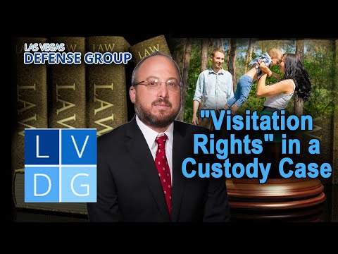 How to get &quot;visitation rights&quot; in a Nevada custody case