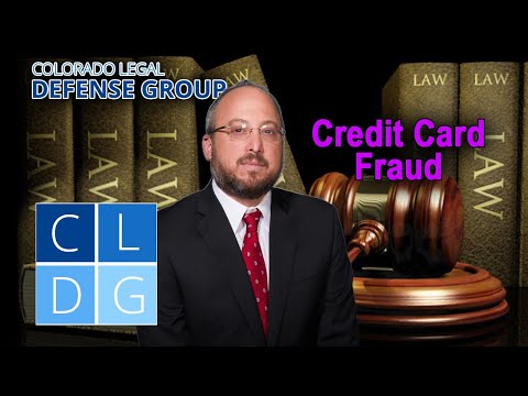 Who can be busted for credit card fraud in Colorado? [2022 UPDATES IN DESCRIPTION]