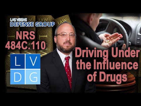 Can I get arrested for DUI for driving high on drugs in Nevada?