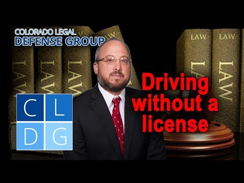 Driving without a license in Colorado – Is it a crime?