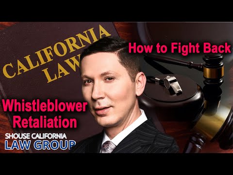 Whistleblower retaliation in California – How to fight back with a lawsuit against your boss