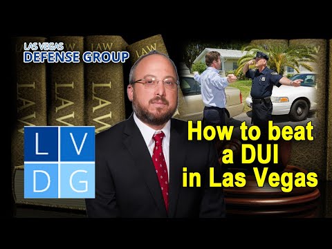 Can I beat a Las Vegas NV DUI charge?