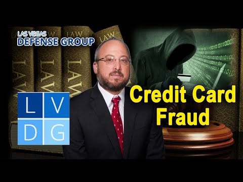 What happens if I&#039;m arrested for &quot;credit card fraud&quot; in Nevada? (NRS 205.760)