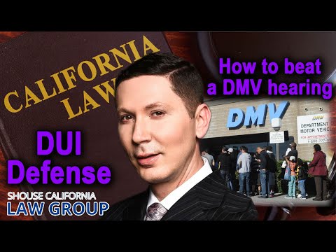 Top California DUI Attorney: How to Win Your DMV Hearing After a DUI