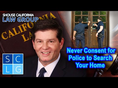 Former Cop: Never consent for police to search your home