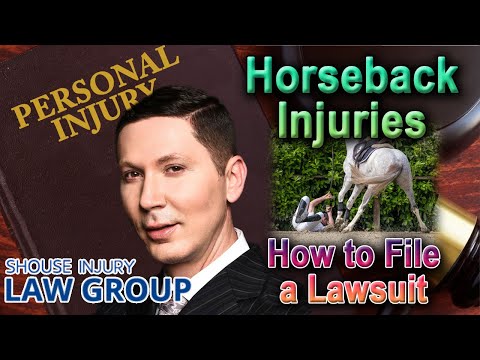 Injured on Horseback? How to File a Lawsuit -- Explained by Top California Injury Attorney