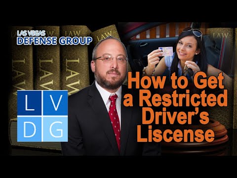 Can I get a temporary or restricted license after a Nevada DUI?