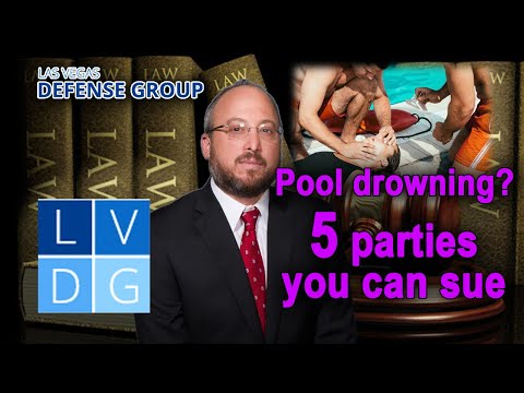 Swimming pool drowning lawsuits -- &quot;Who can I sue?&quot;
