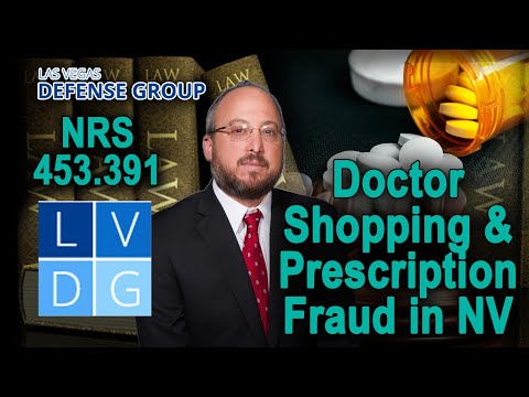 Who can be prosecuted for &quot;doctor shopping&quot; in Nevada?
