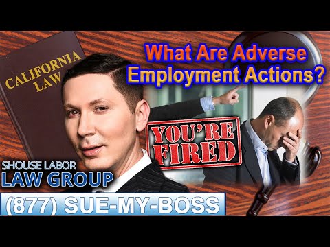 Adverse Employment Actions -- What are they???