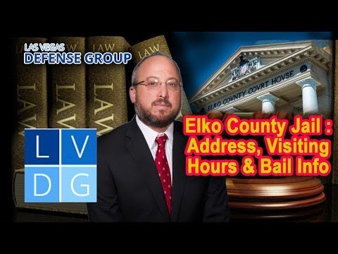 Elko County Jail in Nevada: Address, visiting hours, and bail info