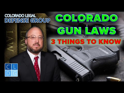 3 Things to Know About Colorado Gun Laws