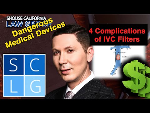 4 Serious Complications of IVC Filter Implant Surgery