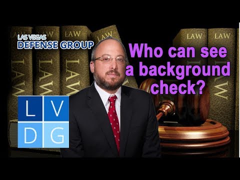 Background checks in Nevada – Who can access them and what can they see?
