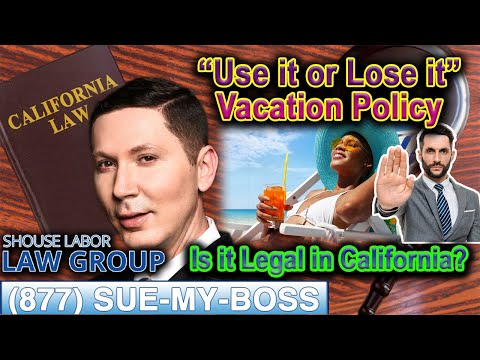 Carryover Vacation Laws in California: What You Need to Know