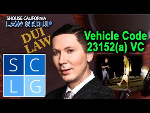 Difference between Vehicle Code 23152a and 23152b?