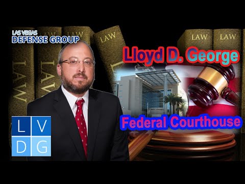 Lloyd George Federal Courthouse in Las Vegas | with Federal Crimes Defense Attorney Michael Becker