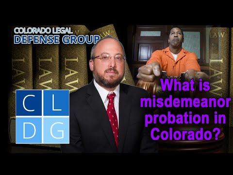 10 Common Conditions of Misdemeanor Probation in Colorado