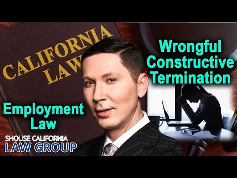 Wrongful constructive termination in California -- &quot;How do I prove it?&quot;