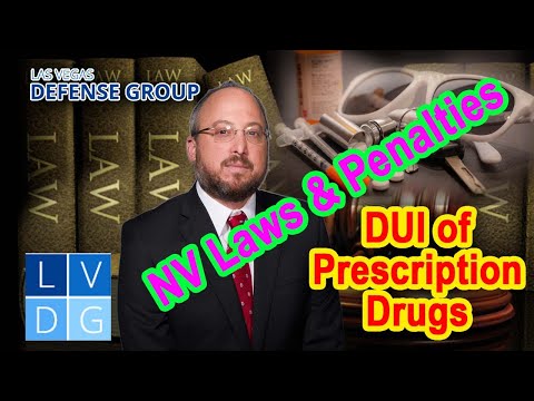 Can I get a DUI in Nevada for medicine prescribed by my doctor?