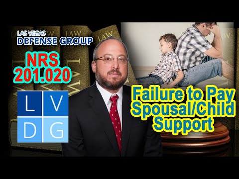 Failure to pay child support in Nevada – &quot;Can I go to jail?&quot;