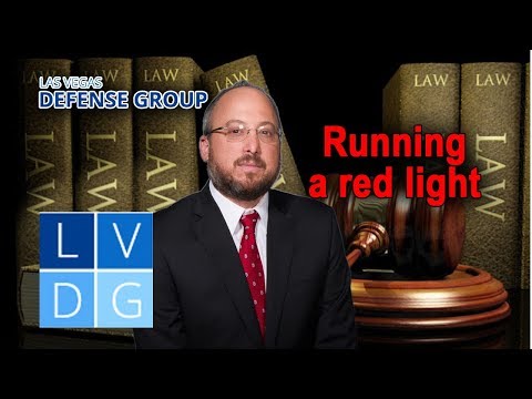 Is Running a Red Light a Crime in Nevada? (NRS 484B.307)