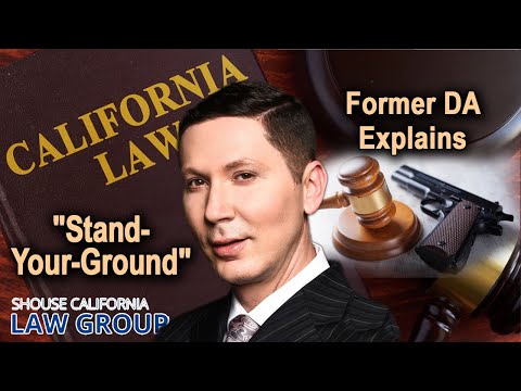 Is California a "stand your ground" state? Here is the Law