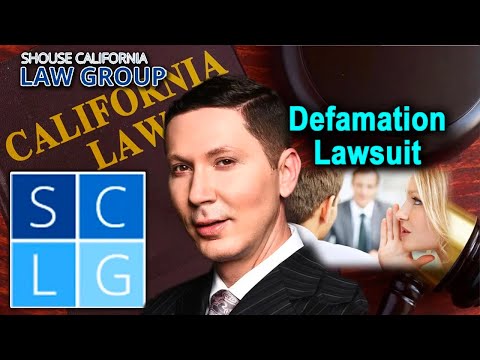 Defamation in California -- &quot;When can I sue someone for it?&quot;