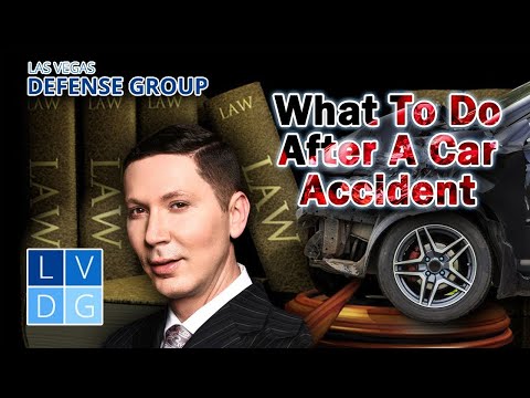 5 things you MUST do after a car accident in Nevada