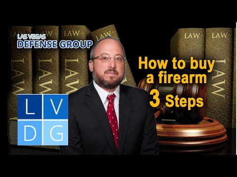 How to buy a gun in Nevada – 3 steps