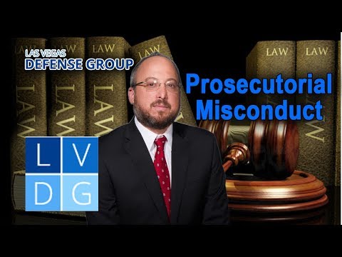Prosecutorial misconduct in Nevada – 5 examples of how it happens