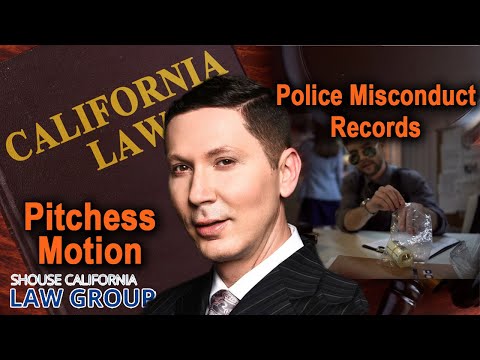 &quot;Pitchess Motions&quot; (to get police misconduct records)