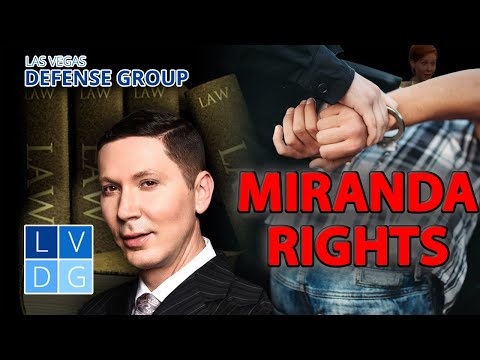 Do police have to read &quot;Miranda Rights&quot; in DUI cases in Las Vegas, Nevada?
